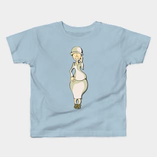 Funny girl Kids T-Shirt